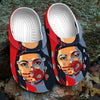 Native Pattern Clog Shoes For Adult and Kid 89103 New