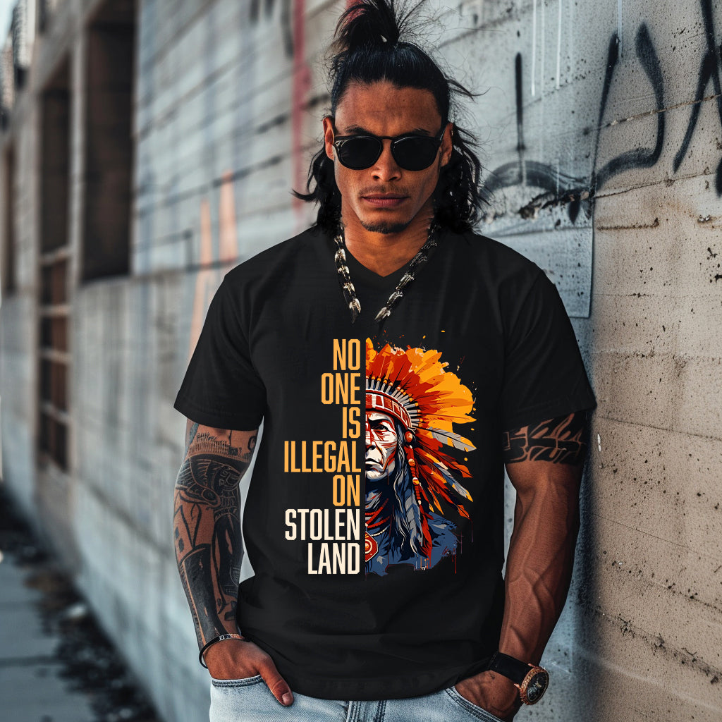 NO ONE IS ILLEGAL ON STOLEN LAND