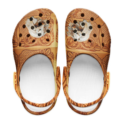 Native Pattern Clog Shoes For Adult and Kid 89184 New