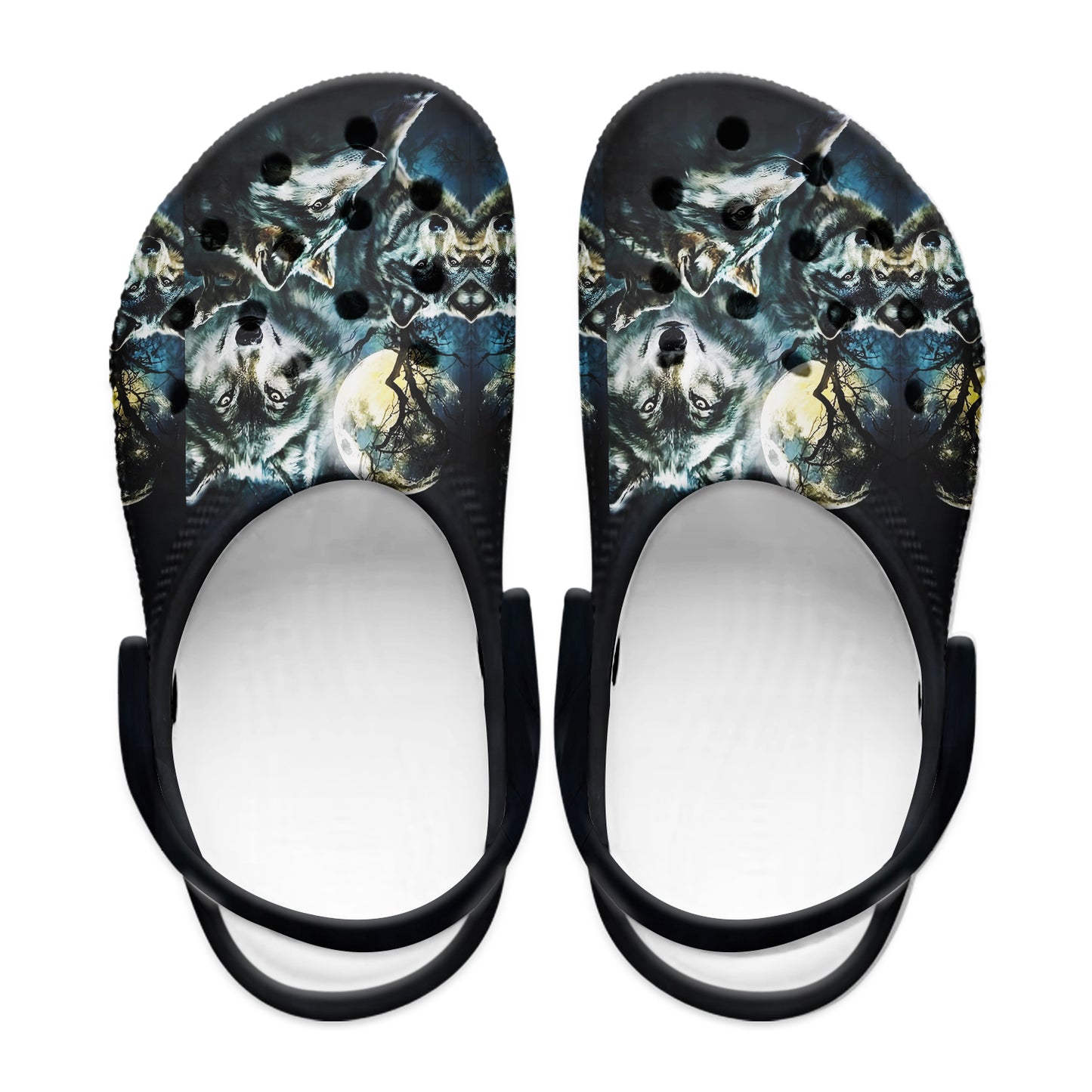 Native Pattern Clog Shoes For Adult and Kid 89137 New