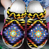 Native Pattern Clog Shoes For Adult and Kid 89193 New