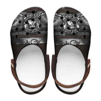 Native Pattern Clog Shoes For Adult and Kid 89112 New