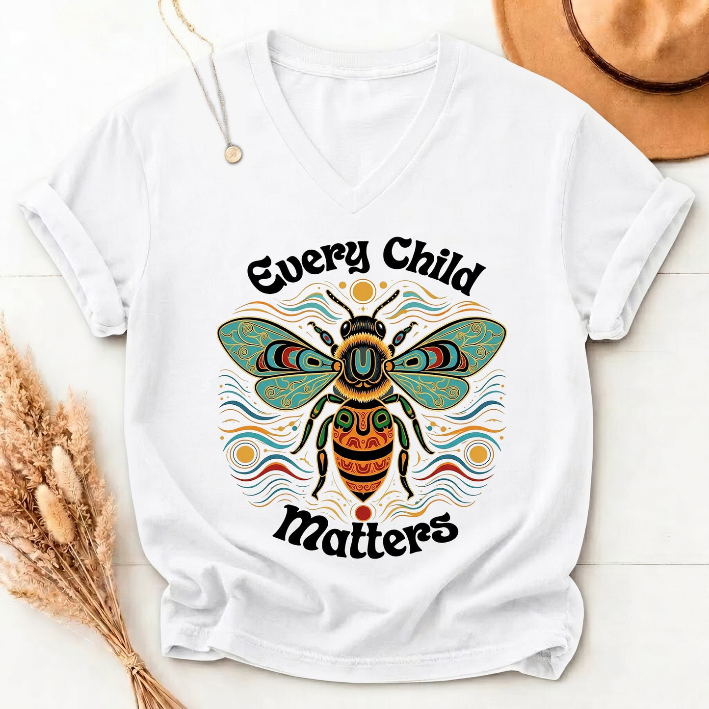 Golden Hive of Hope Orange Shirt