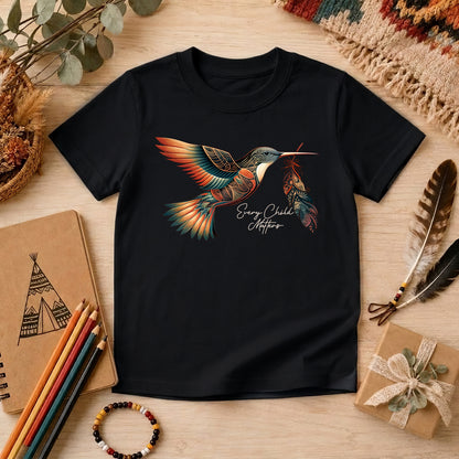 When Joy Returns Hummingbird Orange Shirt