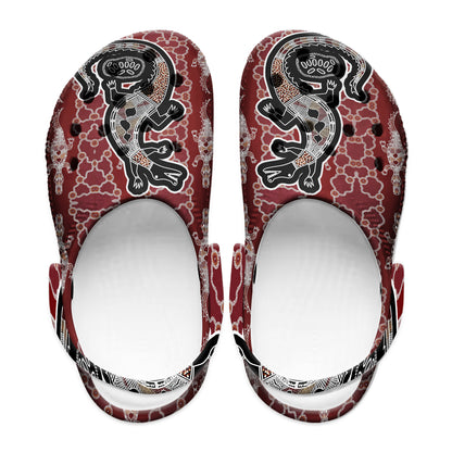 Native Pattern Clog Shoes For Adult and Kid 89125 New