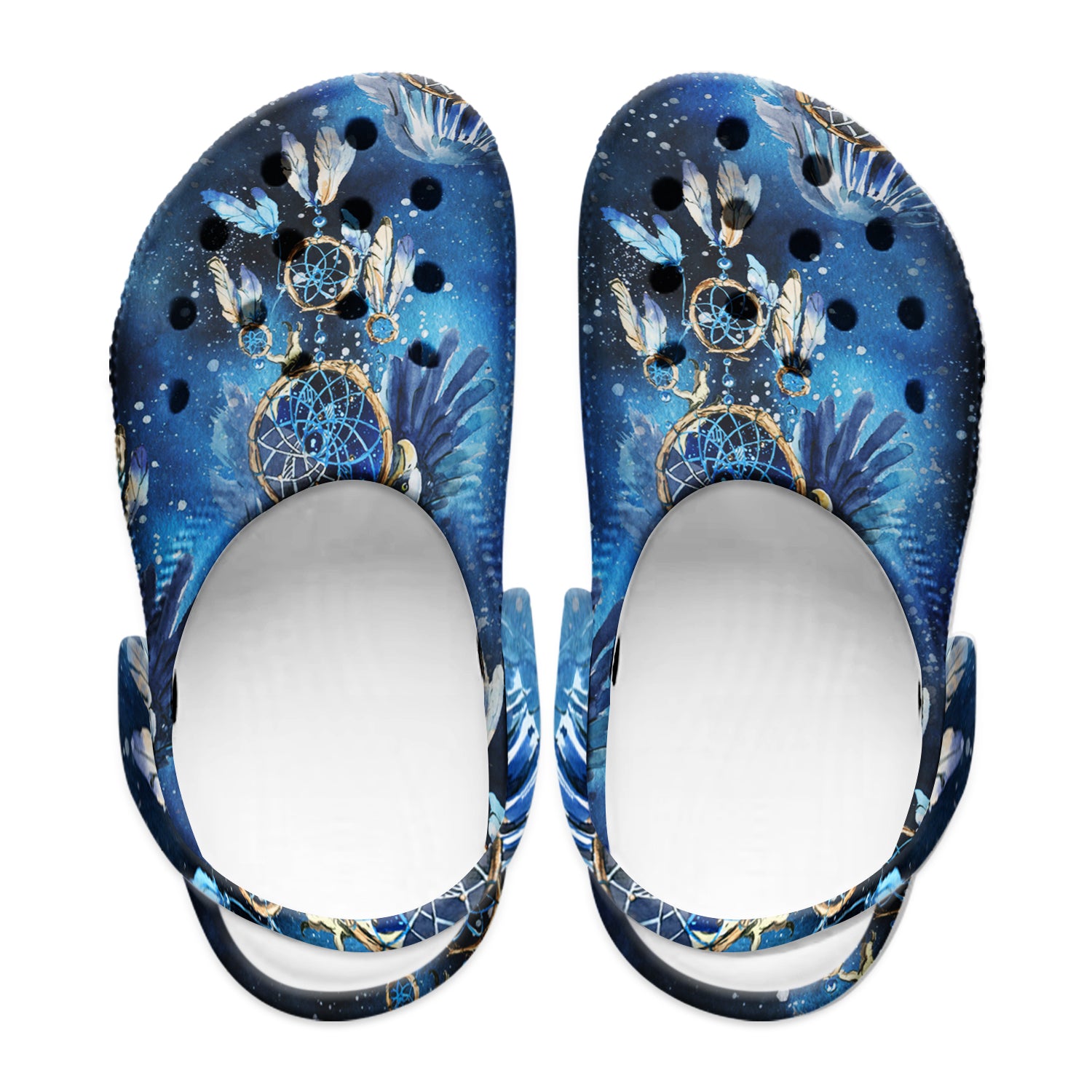 Native Pattern Clog Shoes For Adult and Kid 89115 New