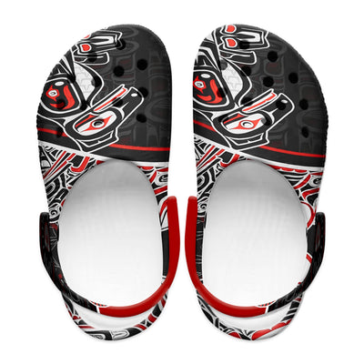 Native Pattern Clog Shoes For Adult and Kid 99077 New