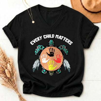 Turtle Spirit – Mother Earth & Resilience Orange Shirt