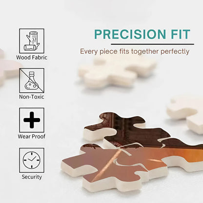 Bear – Keeper of Healing – Wooden Jigsaw Puzzle (300 / 500 / 1000 Pieces)