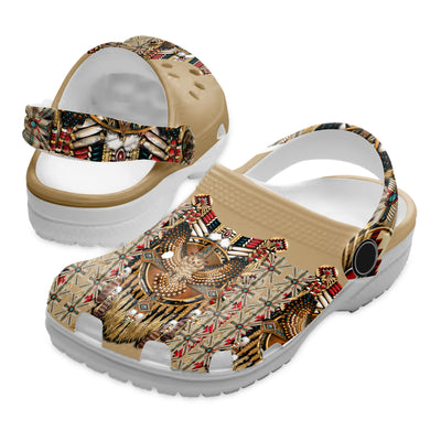 Native Pattern Clog Shoes For Adult and Kid 89156 New