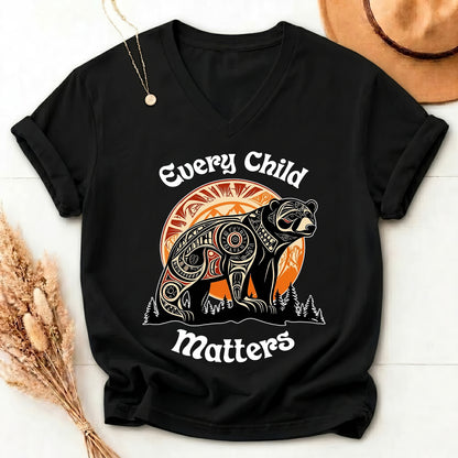 Bear Guardian of the Forest Orange Shirt