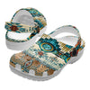 Native Pattern Clog Shoes For Adult and Kid 89133 New