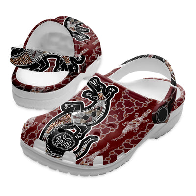 Native Pattern Clog Shoes For Adult and Kid 89125 New