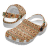 Native Pattern Clog Shoes For Adult and Kid 89134 New