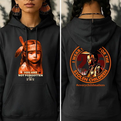 You Are Not Forgotten – Remembrance Orange Shirt - Two Sides