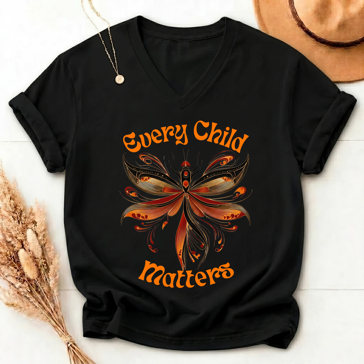 Where Healing Takes Flight Orange Shirt