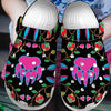 Native Pattern Clog Shoes For Adult and Kid 89194 New