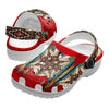 Native Pattern Clog Shoes For Adult and Kid 89160 New