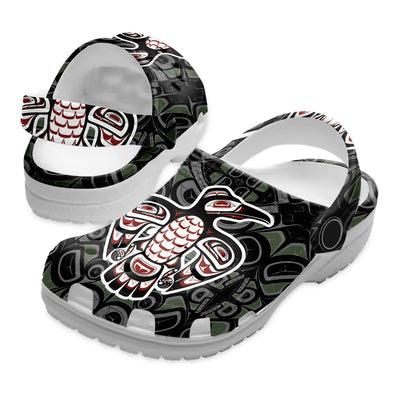 Native Pattern Clog Shoes For Adult and Kid 89123 New