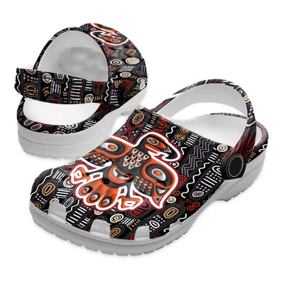 Native Pattern Clog Shoes For Adult and Kid 89111 New