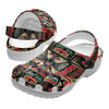 Native Pattern Clog Shoes For Adult and Kid 89109 New
