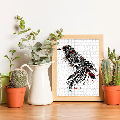 Raven 3 – Wooden Jigsaw Puzzle (300 / 500 / 1000 Pieces)