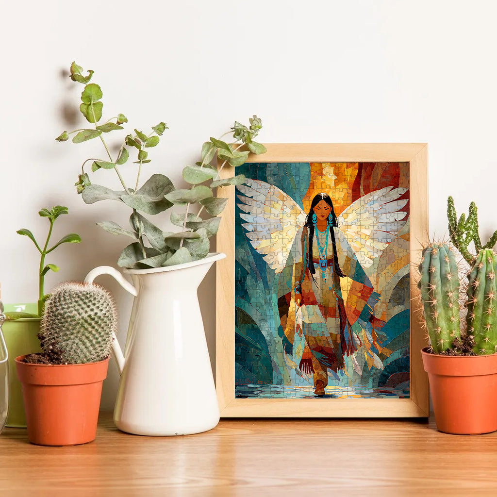 Wings of the Ancestors – Wooden Jigsaw Puzzle (300 / 500 / 1000 Pieces)