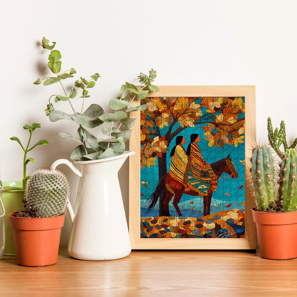 Sisters on Every Road – Wooden Jigsaw Puzzle (300 / 500 / 1000 Pieces)