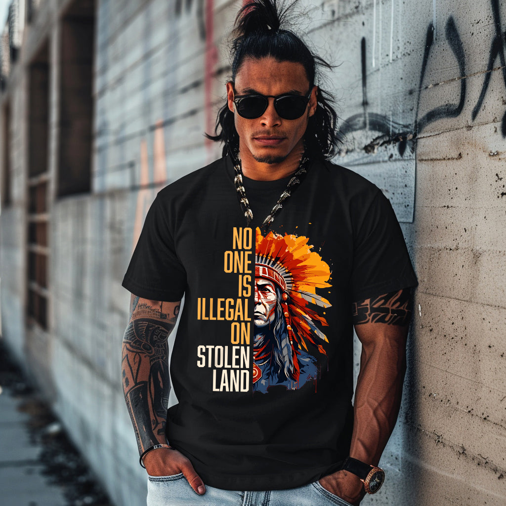 NO ONE IS ILLEGAL ON STOLEN LAND