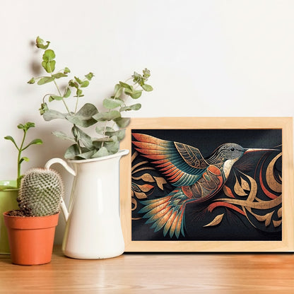Hummingbird – Wooden Jigsaw Puzzle (300 / 500 / 1000 Pieces)