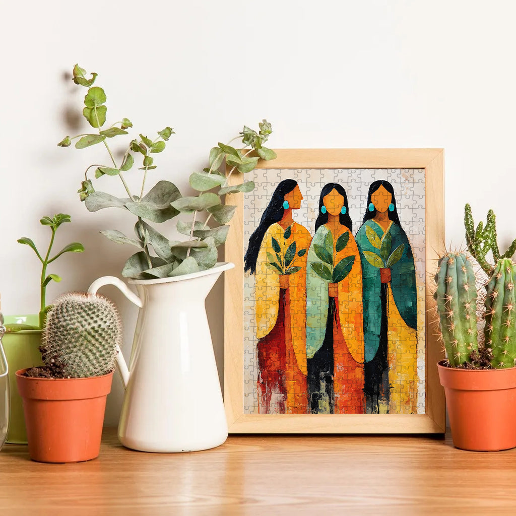 Harmony in Three – Wooden Jigsaw Puzzle - CT52789 (300 / 500 / 1000 Pieces)