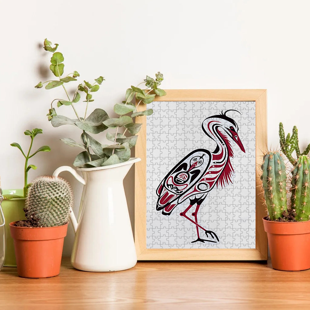 Tawaqatsi Heron – Wooden Jigsaw Puzzle - CT52789 (300 / 500 / 1000 Pieces)