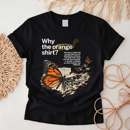 A Story Carried in Orange Shirt