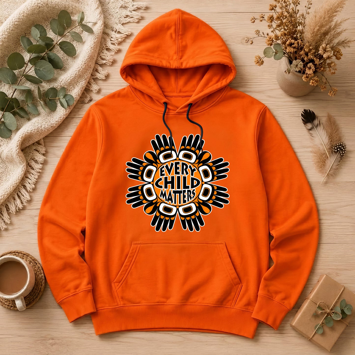 Light That Lives On Orange Shirt