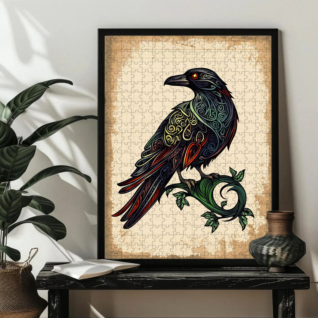 Raven 3 – Wooden Jigsaw Puzzle (300 / 500 / 1000 Pieces)