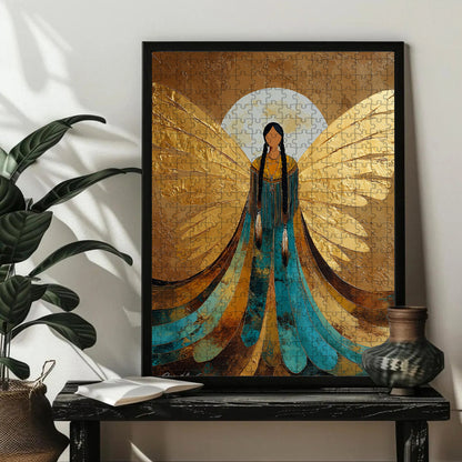 Wings of the Ancestors – Wooden Jigsaw Puzzle (300 / 500 / 1000 Pieces)