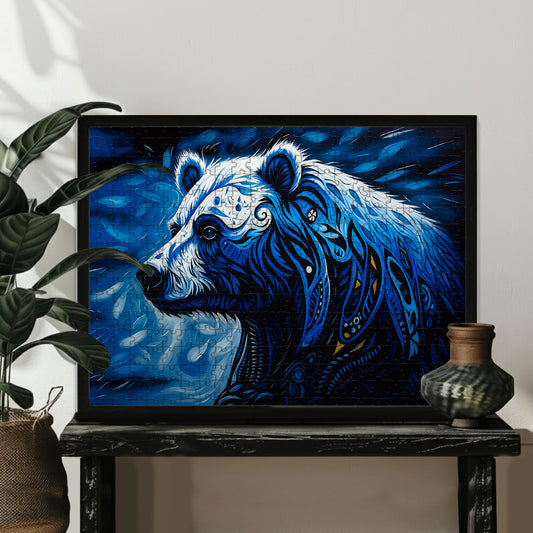 Bear – Keeper of Healing – Wooden Jigsaw Puzzle (300 / 500 / 1000 Pieces)