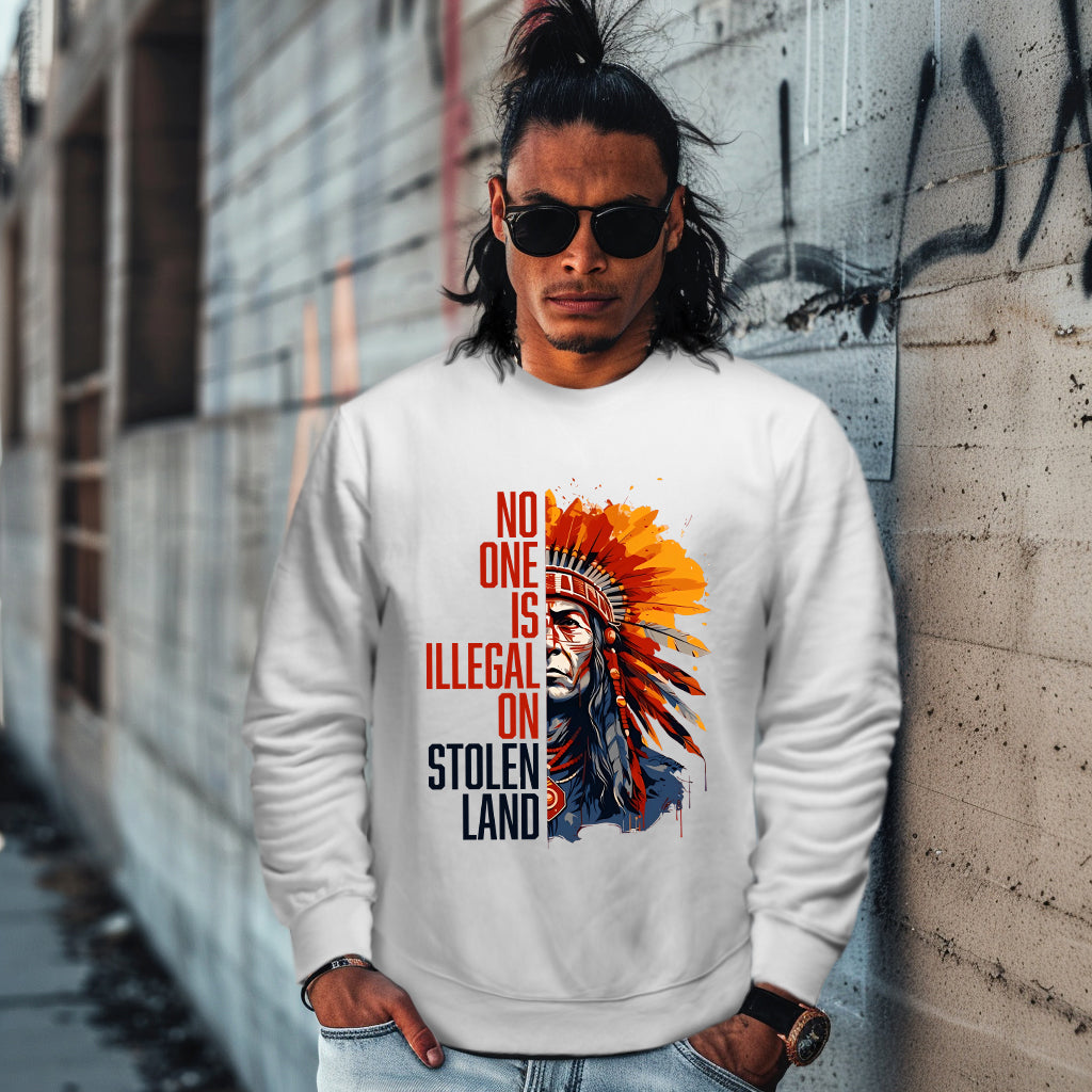 NO ONE IS ILLEGAL ON STOLEN LAND