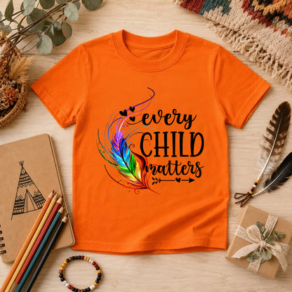 Carried in the Wind Orange Shirt