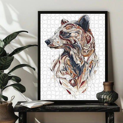 Bear – Wooden Jigsaw Puzzle (300 / 500 / 1000 Pieces)