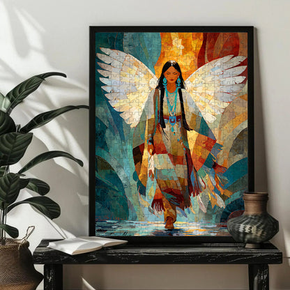 Wings of the Ancestors – Wooden Jigsaw Puzzle (300 / 500 / 1000 Pieces)