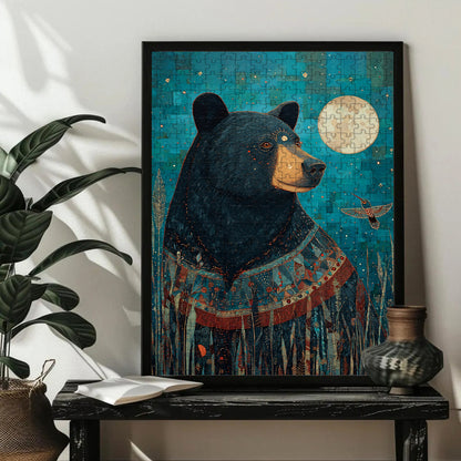 Bear & Humming – Wooden Jigsaw Puzzle - CT52789 (300 / 500 / 1000 Pieces)