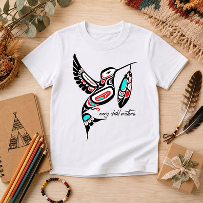 Hummingbird Spirit – Joy & Healing Orange Shirt