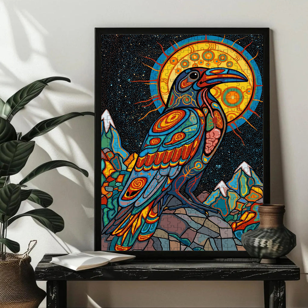 Raven – Wooden Jigsaw Puzzle - CT52789 (300 / 500 / 1000 Pieces)