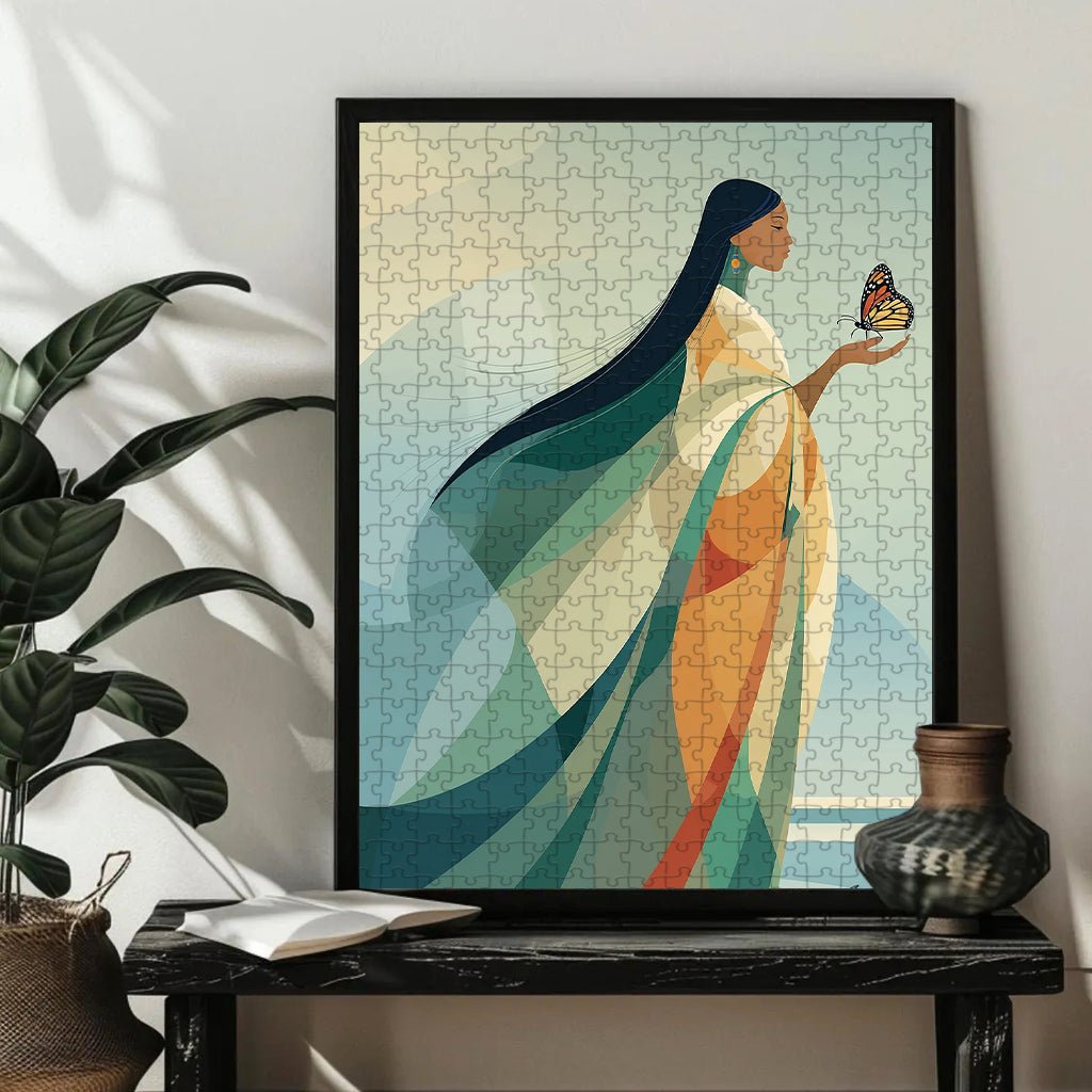 Whisper to the Butterfly – Wooden Jigsaw Puzzle - CT52789 (300 / 500 / 1000 Pieces)