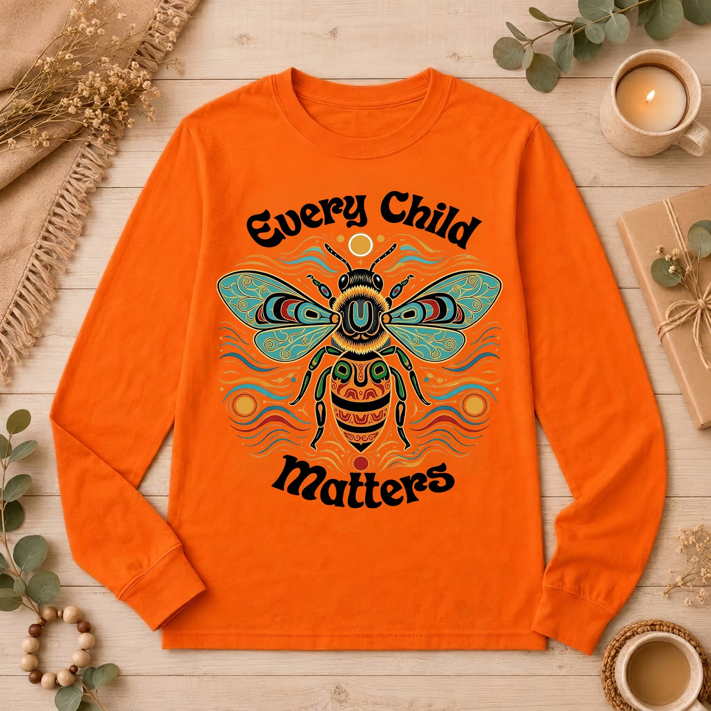 Golden Hive of Hope Orange Shirt