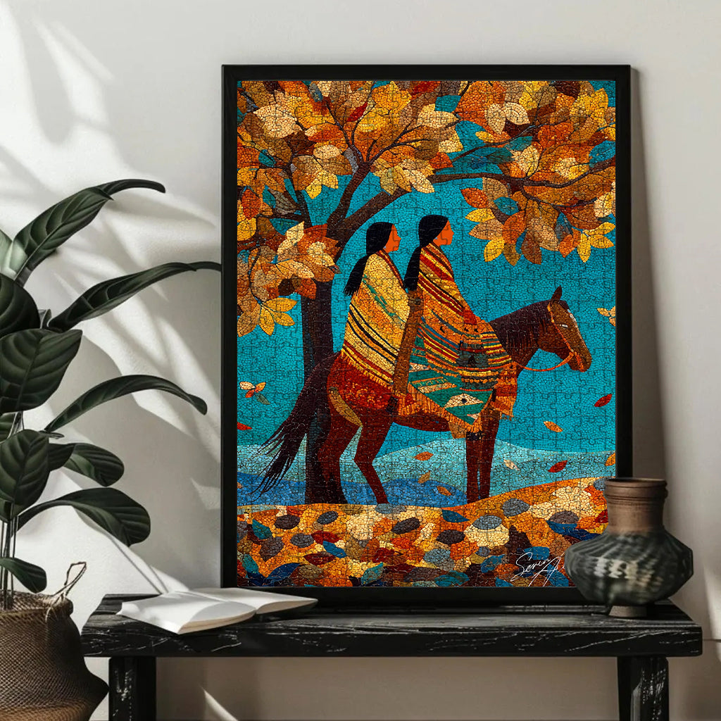 Sisters on Every Road – Wooden Jigsaw Puzzle (300 / 500 / 1000 Pieces)