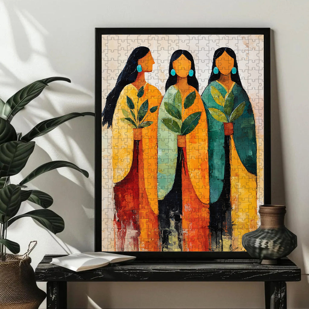 Harmony in Three – Wooden Jigsaw Puzzle - CT52789 (300 / 500 / 1000 Pieces)