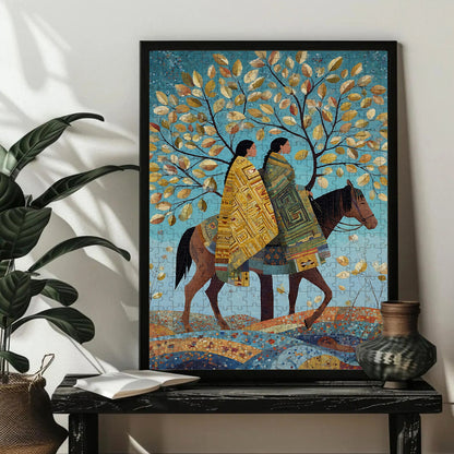 Sisters on Every Road 2 – Wooden Jigsaw Puzzle (300 / 500 / 1000 Pieces)