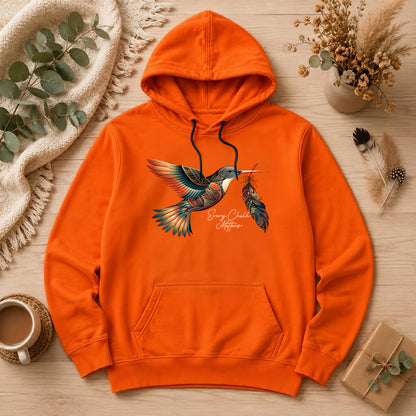 When Joy Returns Hummingbird Orange Shirt